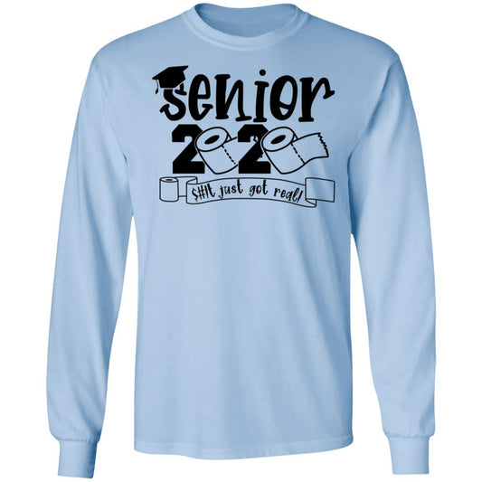 
	Class Of 2020 The Year Shit Got Real Graduation Shirt, Hoodie, Tank