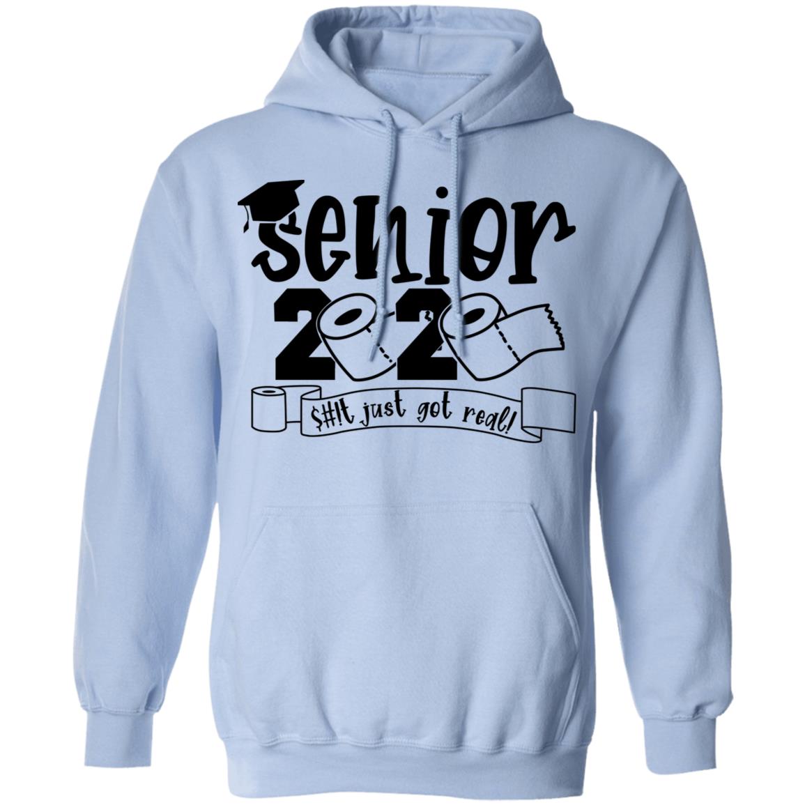 Class Of 2020 The Year Shit Got Real Graduation Shirt, Hoodie, Tank