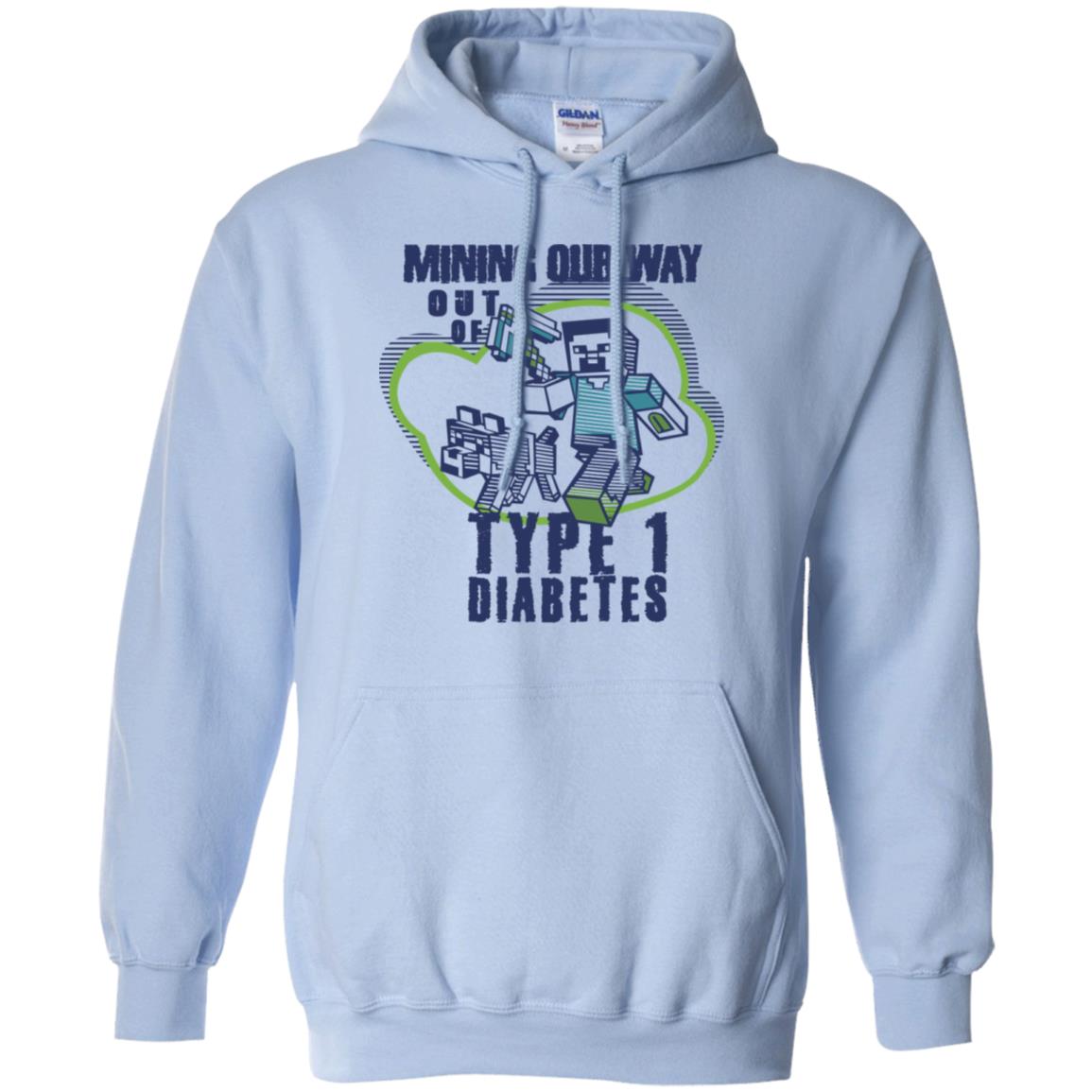 Mining Out Way Out Of Type 1 Diabetes T-Shirts, Hoodie, Tank