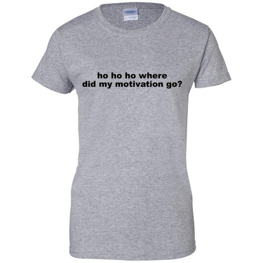 Ho Ho Ho Where Did My Motivation Go T-Shirts, Hoodie, Tank