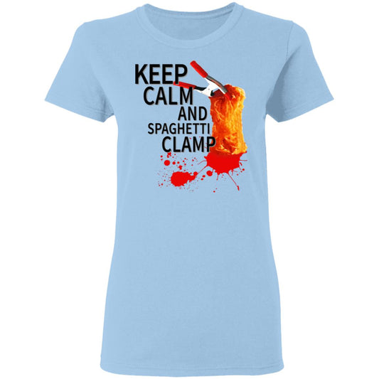 
	Keep Calm And Spaghetti Clamp Shirt, Hoodie, Tank