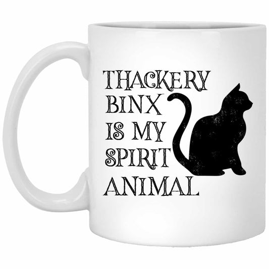 
	Hocus Pocus Thackery Binx Is My Spirit Animal Halloween Mug