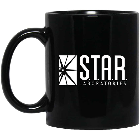 S.T.A.R. Labs Mug – Star Laboratories Black Mug