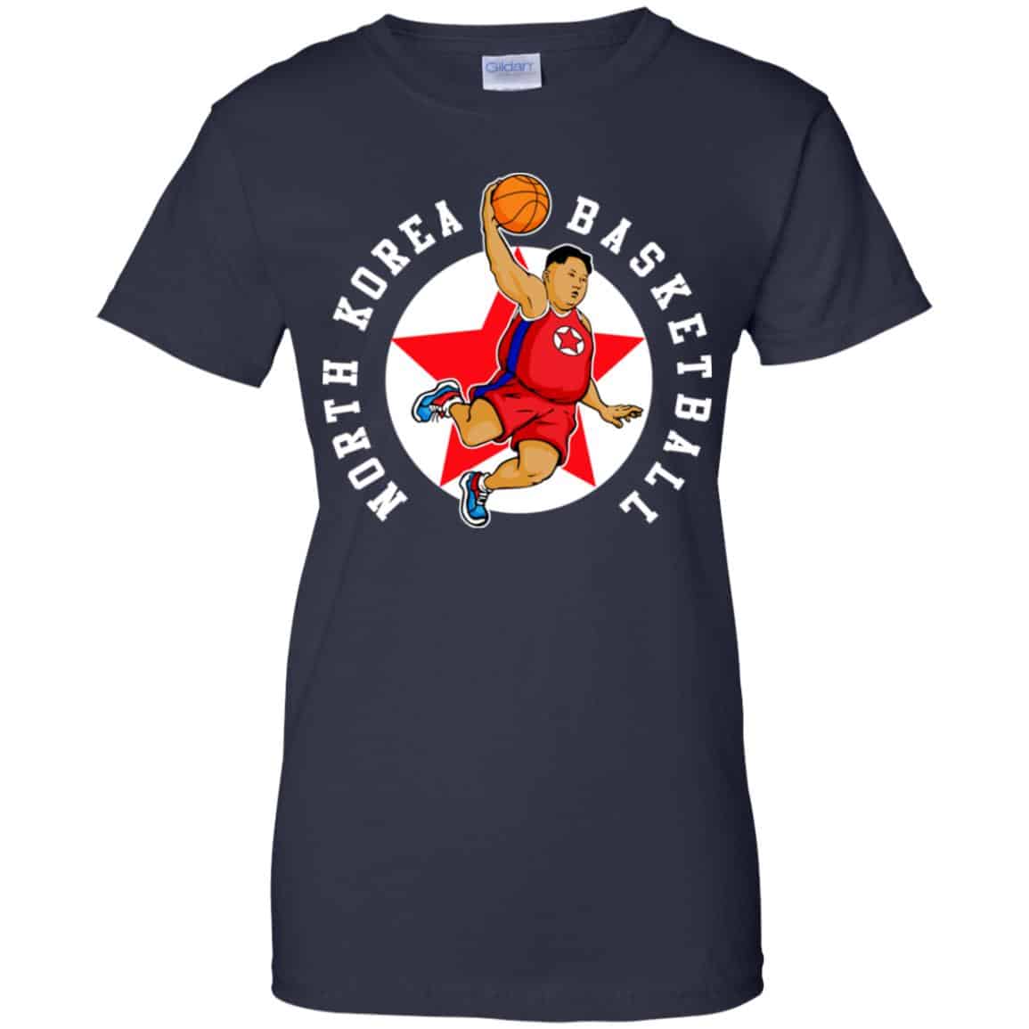 North Korea Basketball Rocket Man Kim Jong Un T-Shirts, Hoodie, Tank