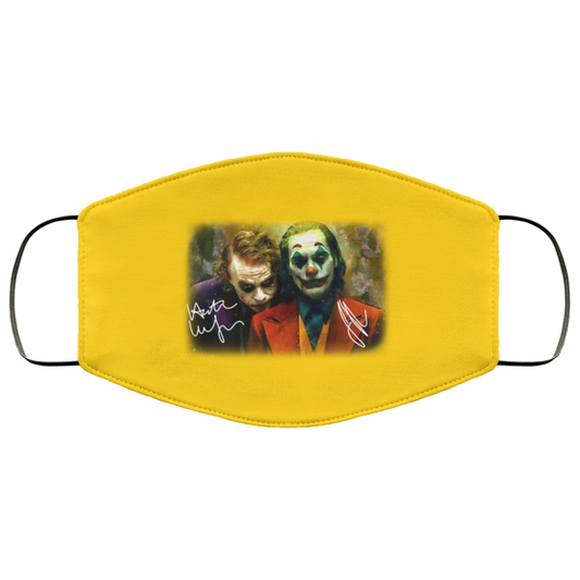 
	Joaquin Phoenix Joker Vs Heath Ledger Joker Face Mask