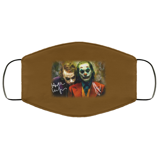 Joaquin Phoenix Joker Vs Heath Ledger Joker Face Mask