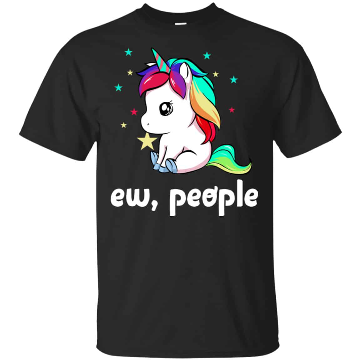 Unicorn: Ew People Unicorn T-Shirts, Hoodie, Tank