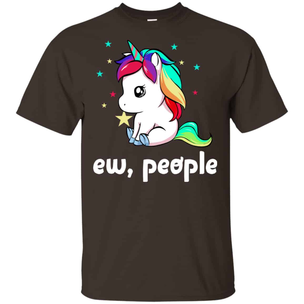Unicorn: Ew People Unicorn T-Shirts, Hoodie, Tank