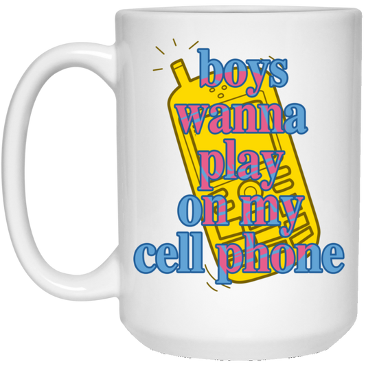 Boy Wanna Play On My Cell Phone Brockhampton Mug