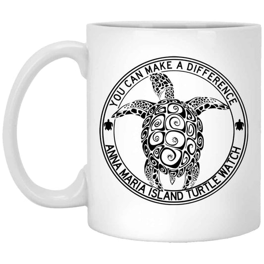 Anna Maria Island Turtle Watch You Can Make A Difference Mug