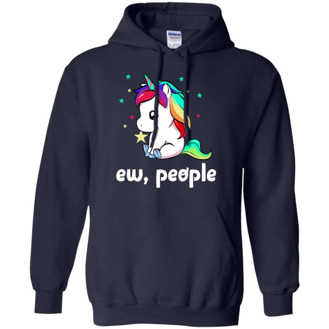 Unicorn: Ew People Unicorn T-Shirts, Hoodie, Tank