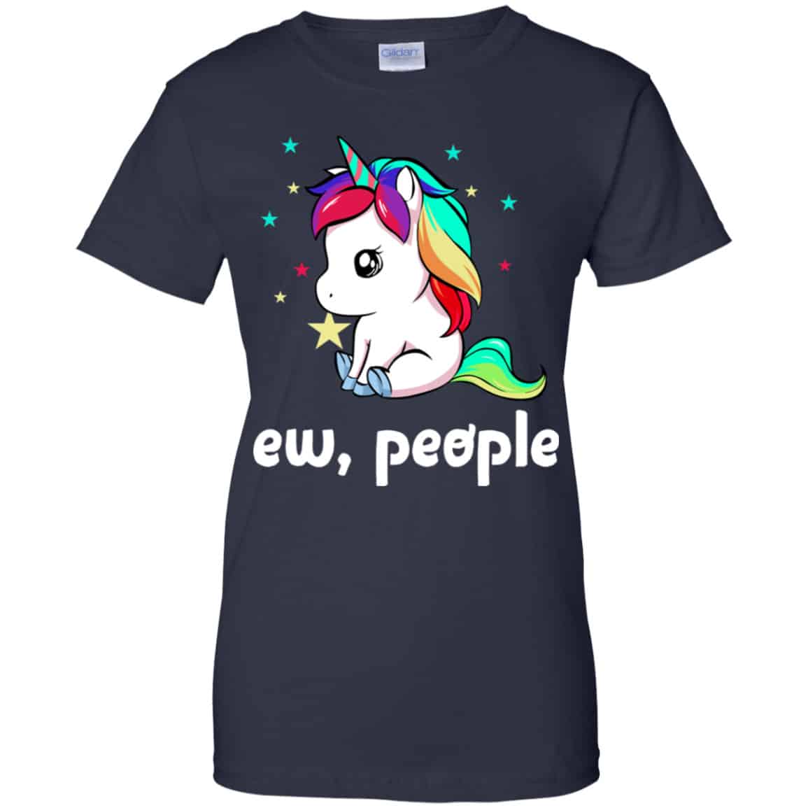Unicorn: Ew People Unicorn T-Shirts, Hoodie, Tank