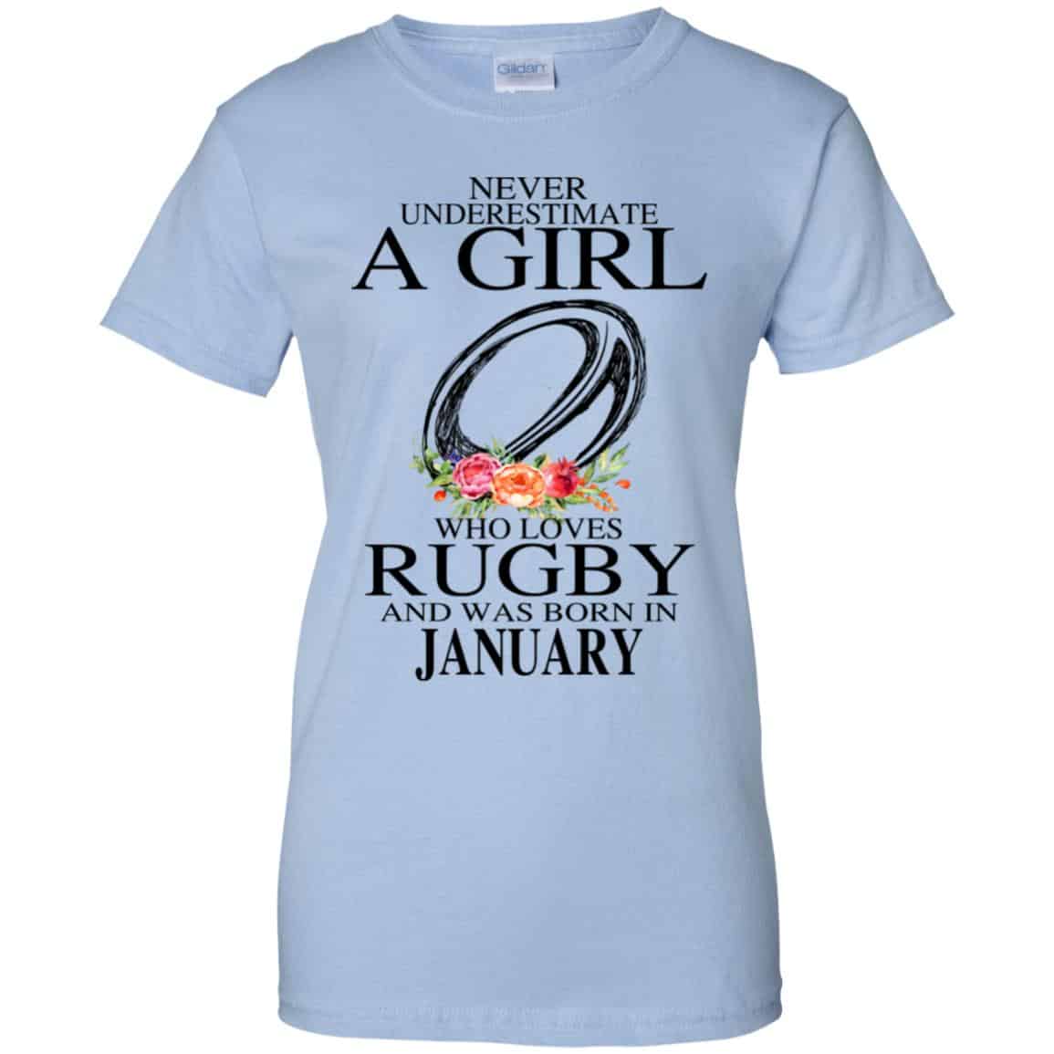 
	A Girl Who Loves Rugby And Was Born In January T-Shirts, Hoodie, Tank