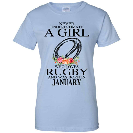 
	A Girl Who Loves Rugby And Was Born In January T-Shirts, Hoodie, Tank
