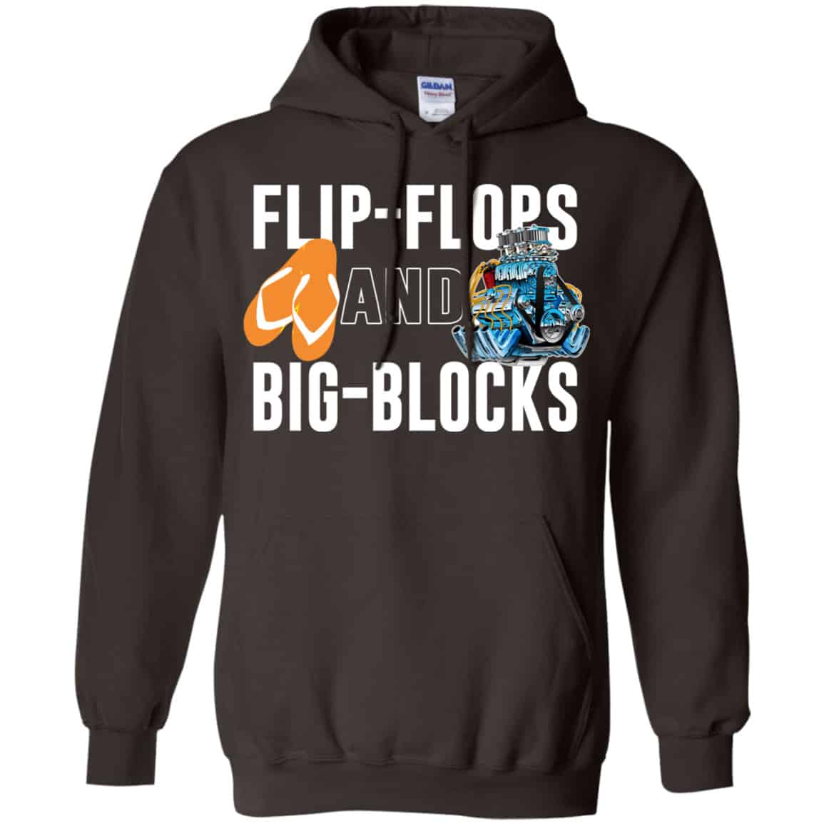 Flip Flops And Big Blocks Shirt, Hoodie, Tank