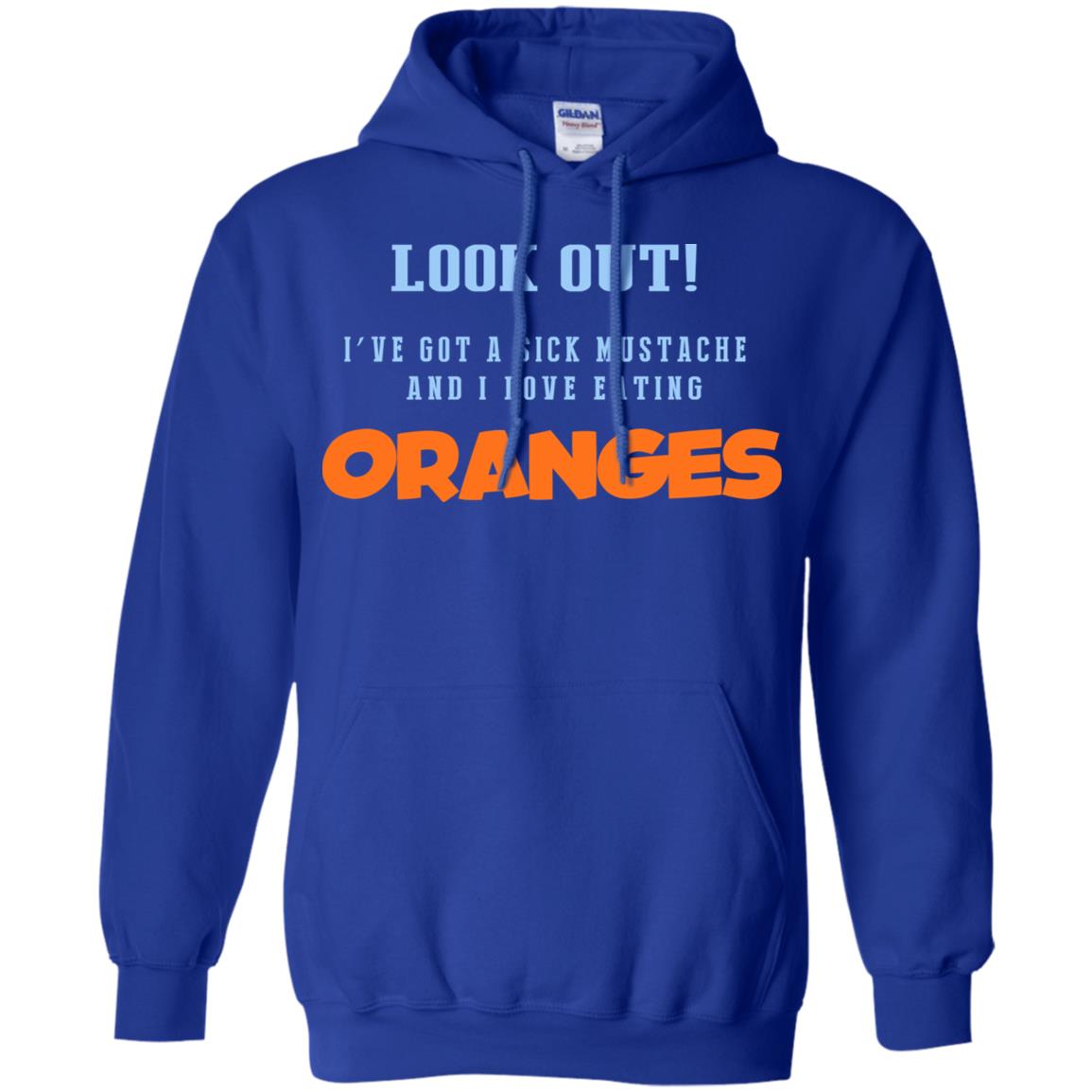 Oranges Food T-Shirts, I’ve Got A Sick Mustache And I Love Eating T-Shirts, Hoodie, Tank