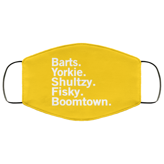 
	Barts Yorkie Shultzy Fisky Boomtown Face Mask