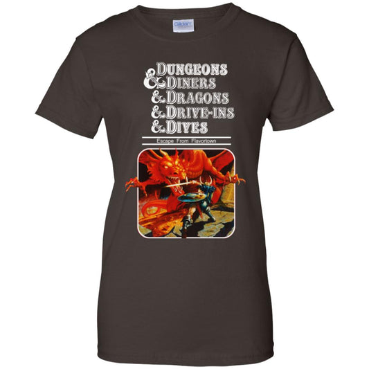 Escape From Flavortown: Dungeons & Diners & Dragons … T-Shirts, Hoodie, Tank