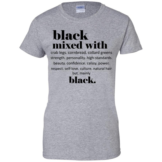 Black Mixed With Crab Legs Cornbread Collard Greens Strength T-Shirts, Hoodie, Tank