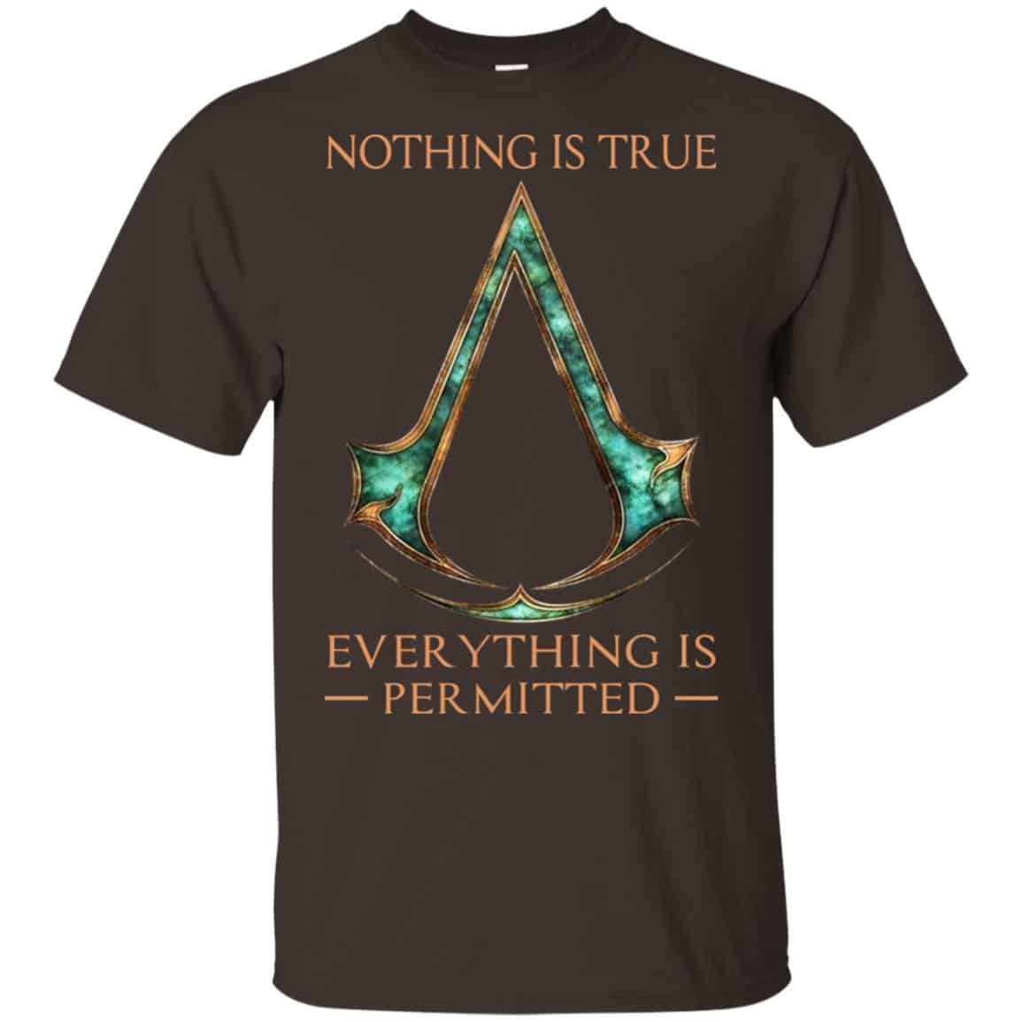 Nothing Is True Everything Is Permitted Shirt, Hoodie, Tank