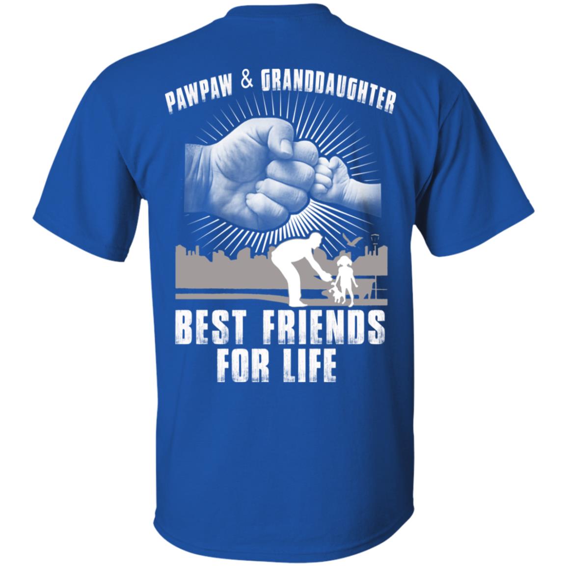 Paw And Granddaughter Best Friends For Life T-Shirts, Hoodie, Tank