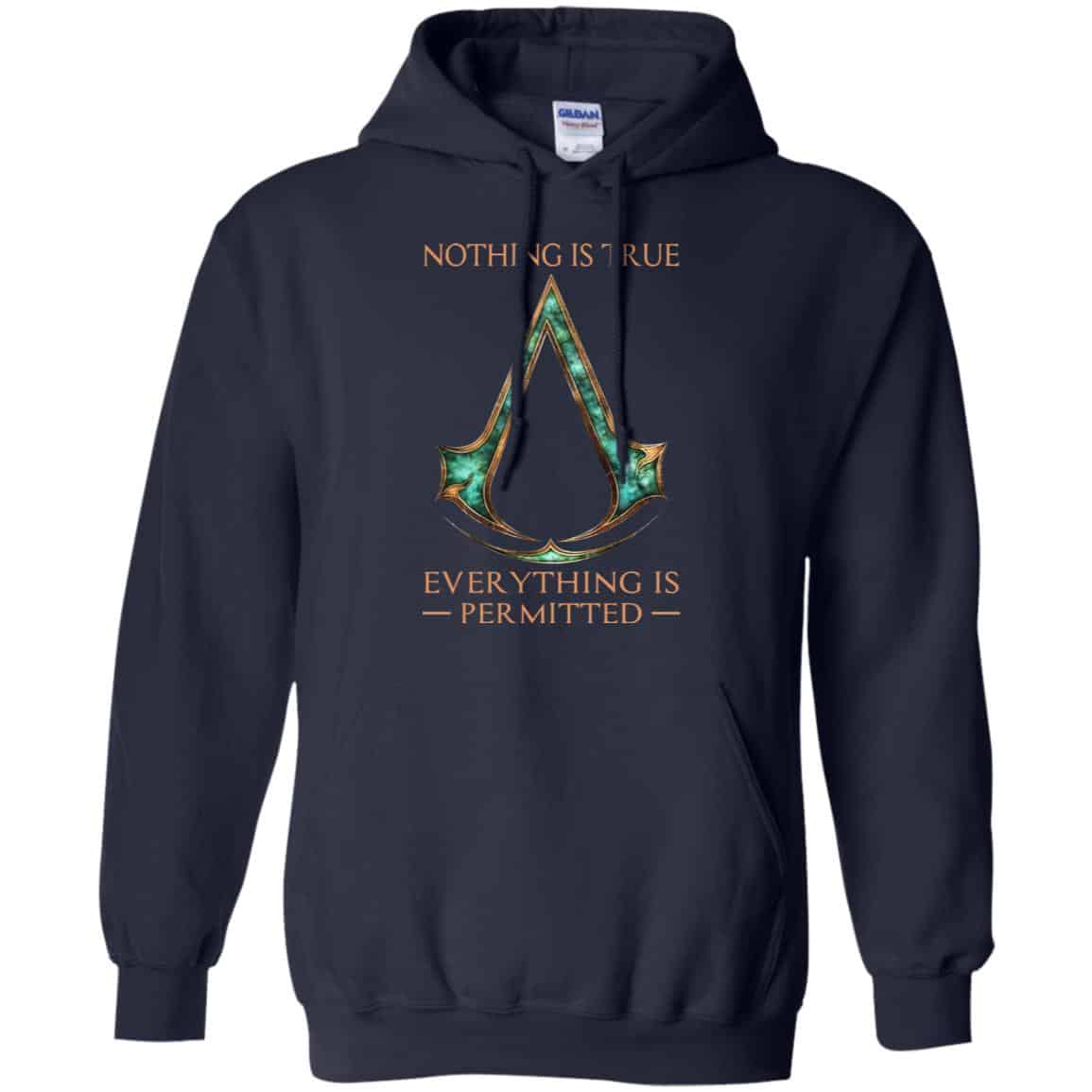 Nothing Is True Everything Is Permitted Shirt, Hoodie, Tank