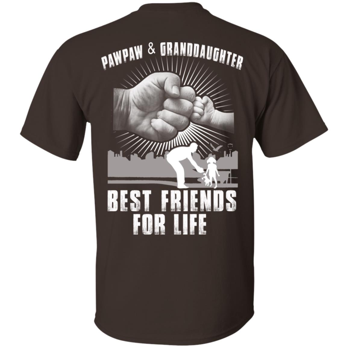 Paw And Granddaughter Best Friends For Life T-Shirts, Hoodie, Tank