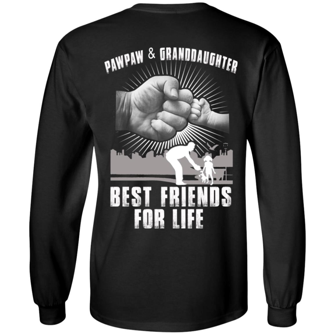 Paw And Granddaughter Best Friends For Life T-Shirts, Hoodie, Tank