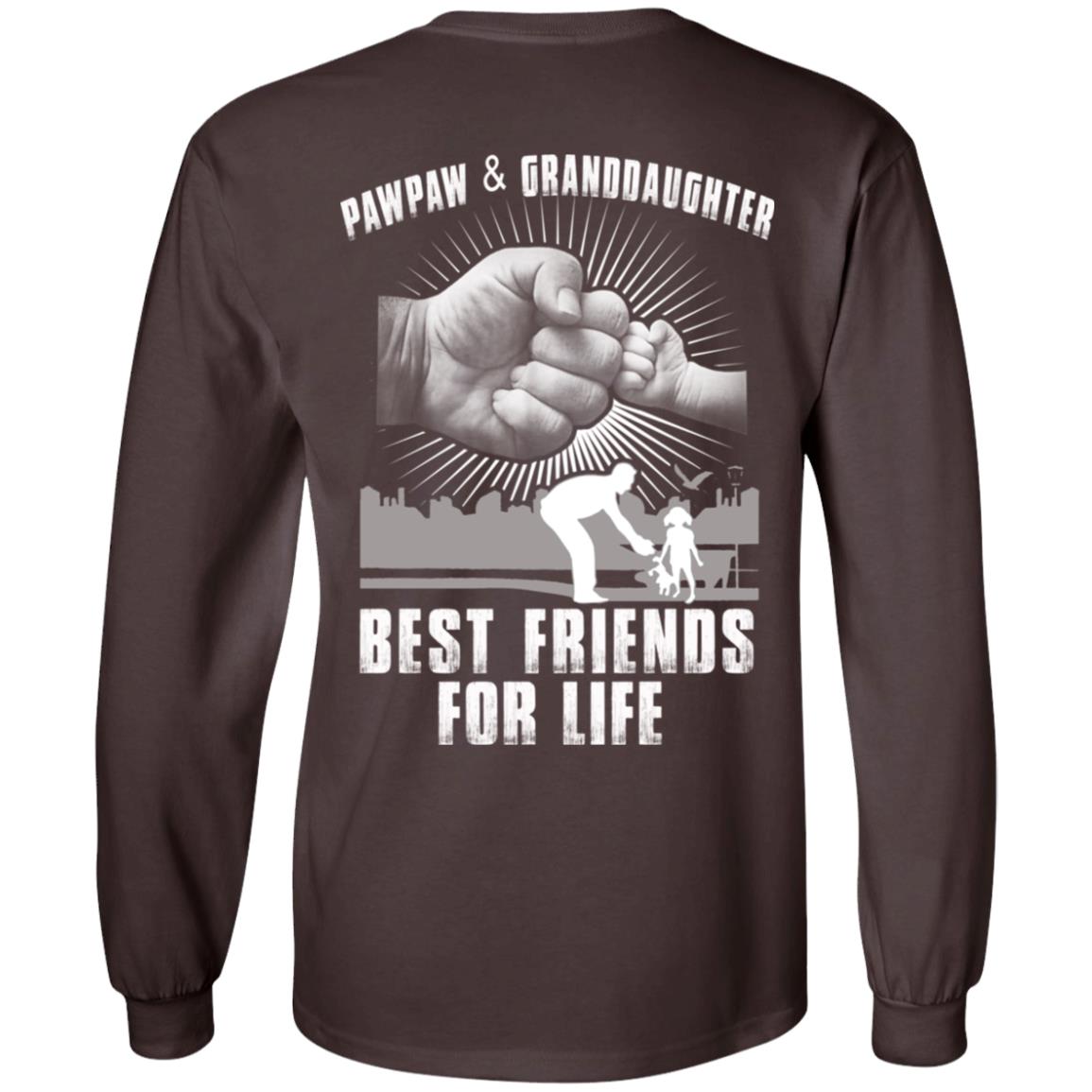 Paw And Granddaughter Best Friends For Life T-Shirts, Hoodie, Tank