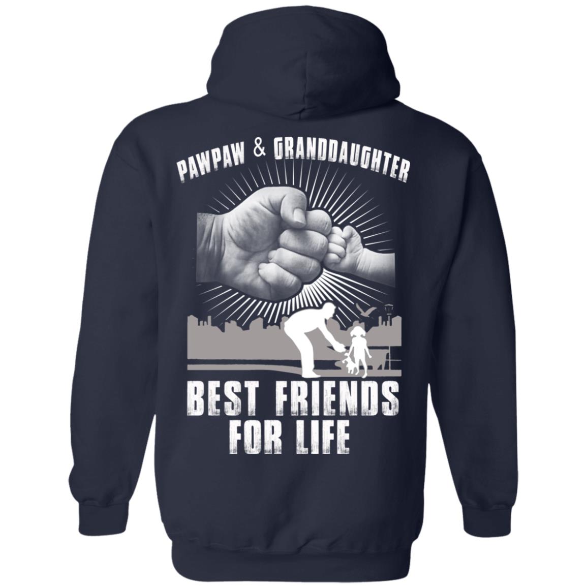 Paw And Granddaughter Best Friends For Life T-Shirts, Hoodie, Tank