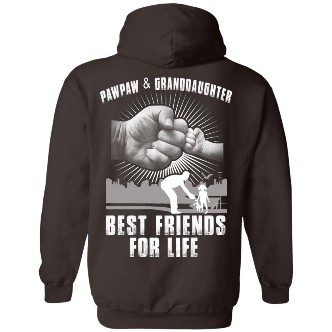 Paw And Granddaughter Best Friends For Life T-Shirts, Hoodie, Tank