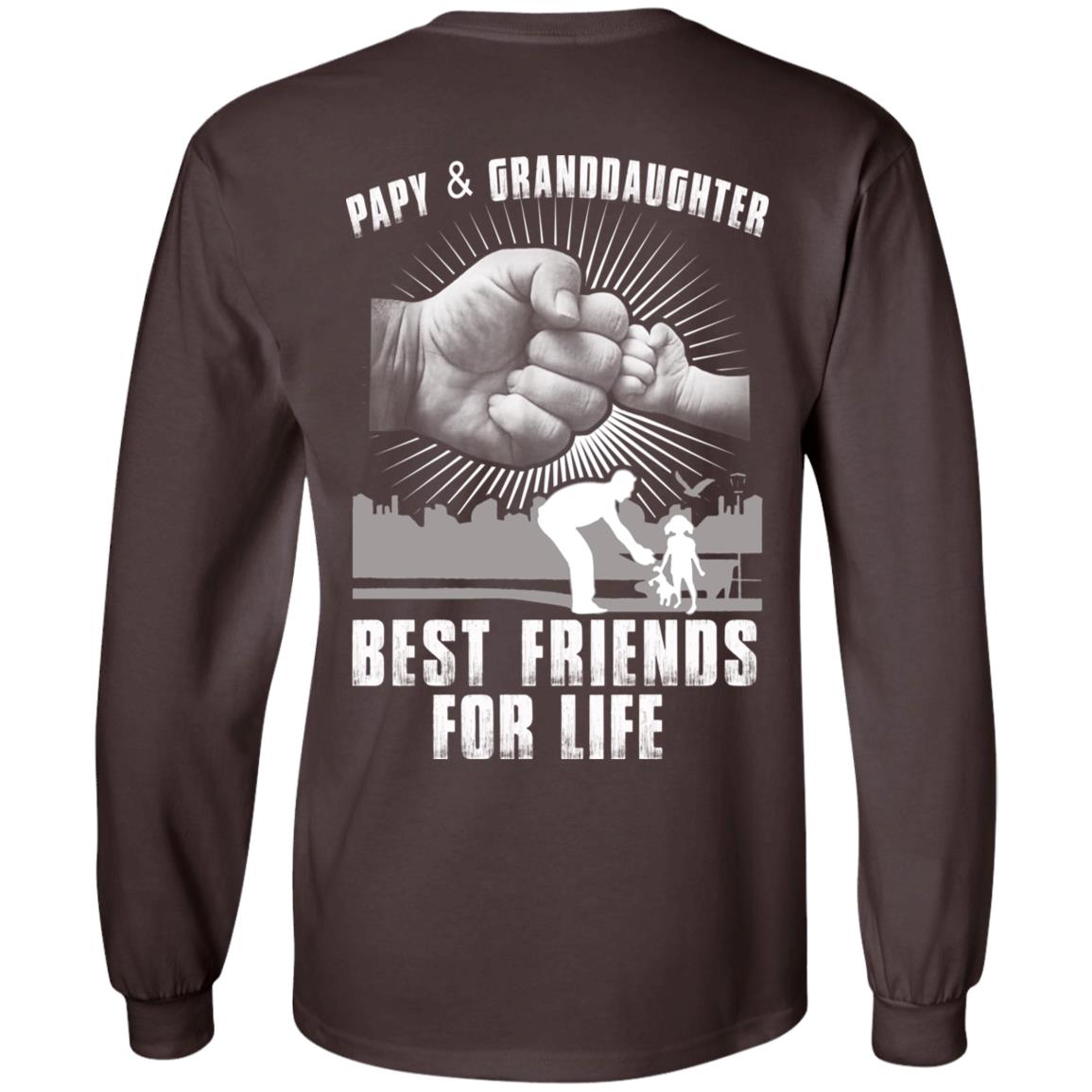 Papy And Granddaughter Best Friends For Life T-Shirts, Hoodie, Tank