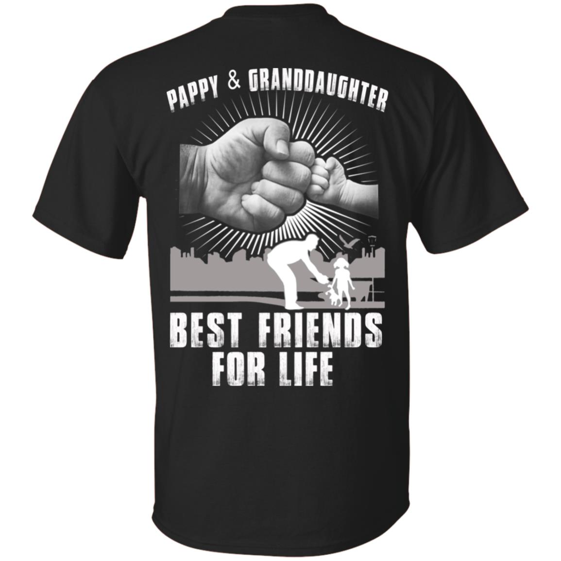 Pappy And Granddaughter Best Friends For Life T-Shirts, Hoodie, Tank