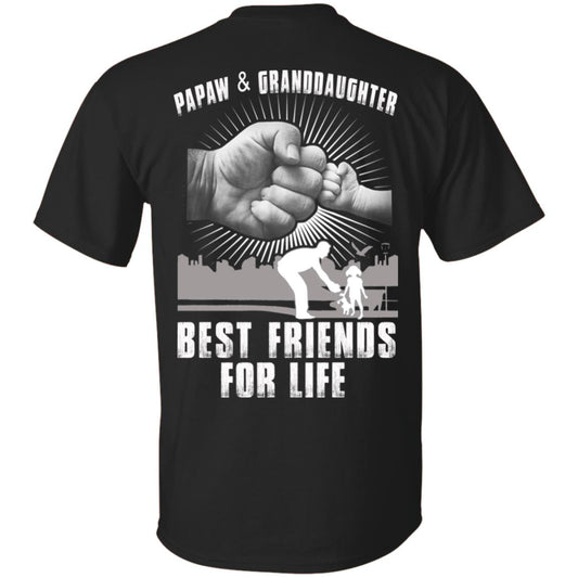 Papaw And Granddaughter Best Friends For Life T-Shirts, Hoodie, Tank