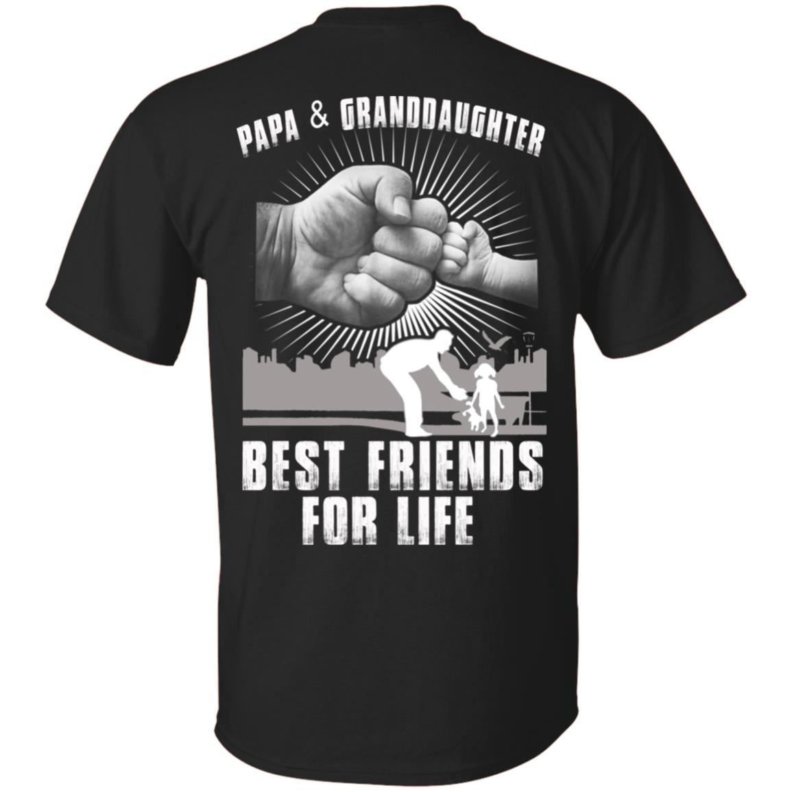 Papa And Granddaughter Best Friends For Life T-Shirts, Hoodie, Tank