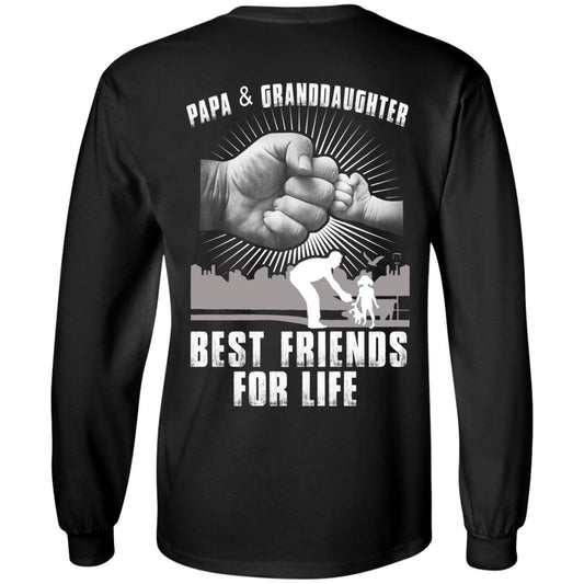 
	Papa And Granddaughter Best Friends For Life T-Shirts, Hoodie, Tank