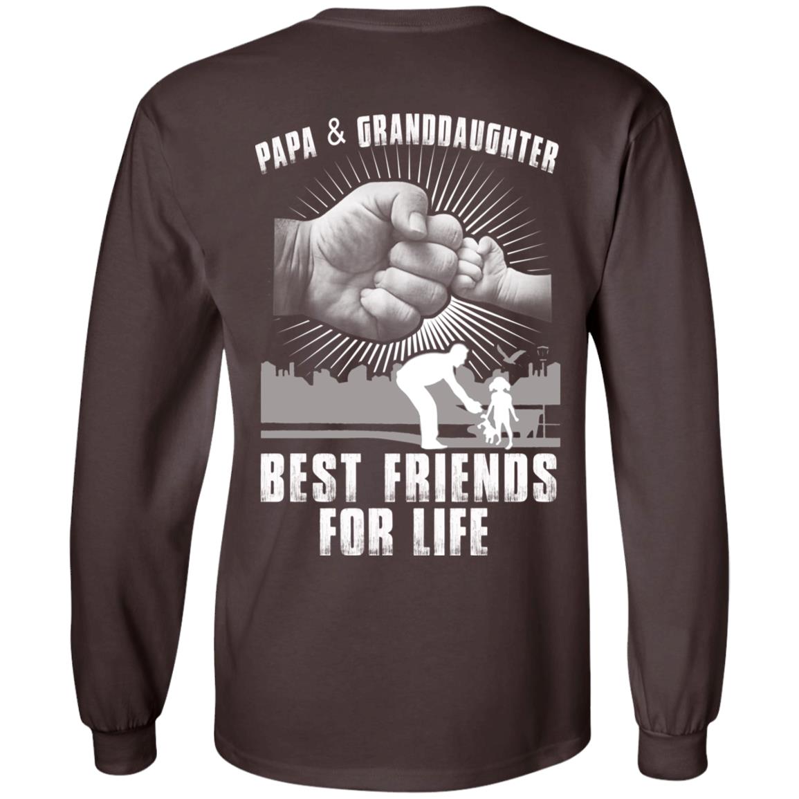 Papa And Granddaughter Best Friends For Life T-Shirts, Hoodie, Tank