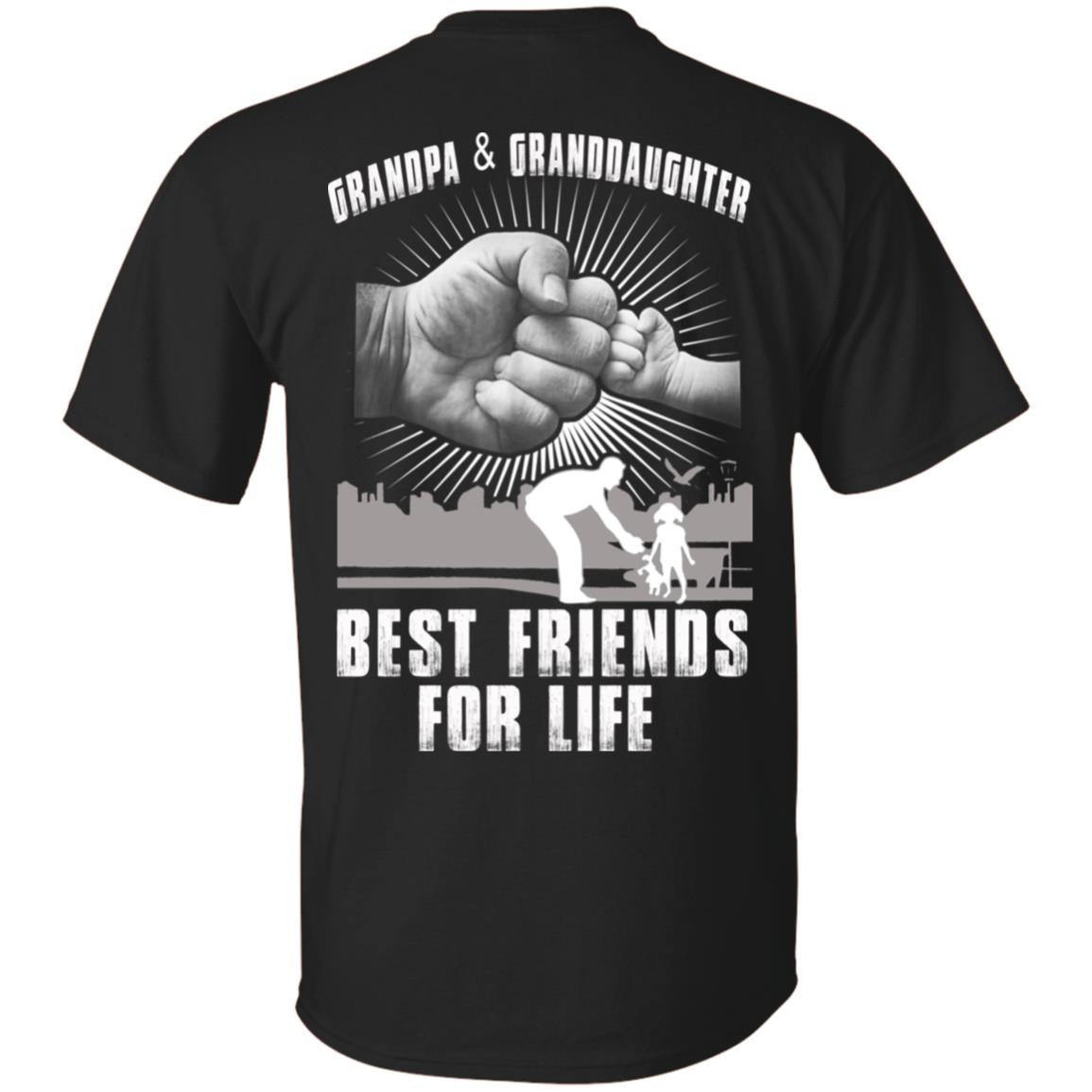 Grandpa And Granddaughter Best Friends For Life T-Shirts, Hoodie, Tank