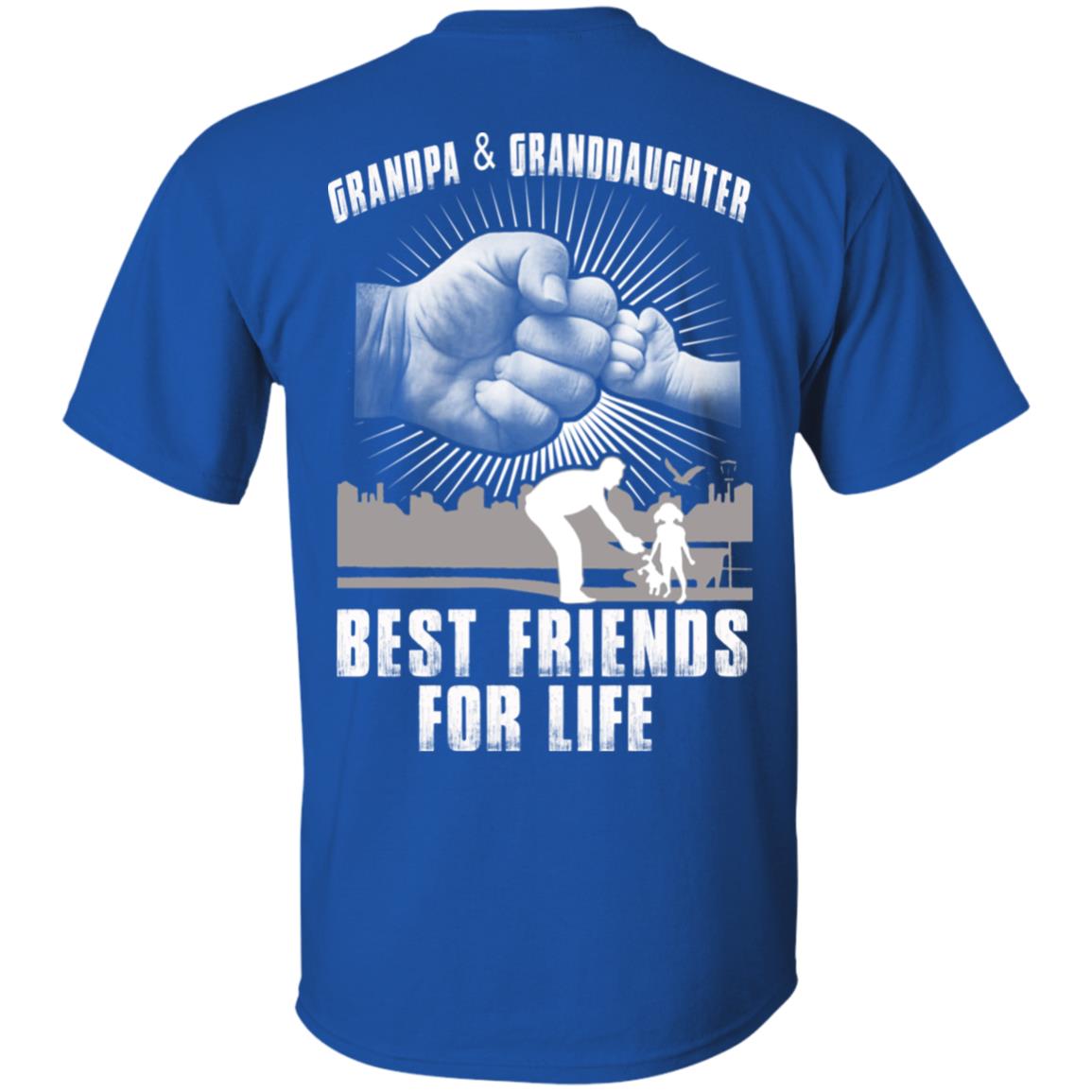 Grandpa And Granddaughter Best Friends For Life T-Shirts, Hoodie, Tank