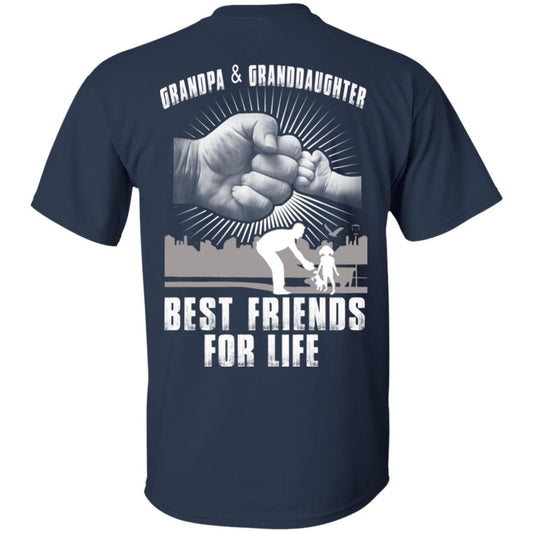 Grandpa And Granddaughter Best Friends For Life T-Shirts, Hoodie, Tank