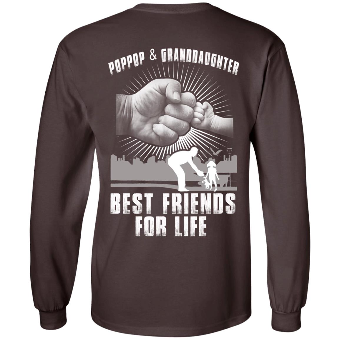 Poppop And Granddaughter Best Friends For Life T-Shirts, Hoodie, Tank