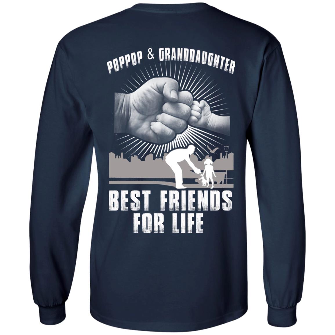 Poppop And Granddaughter Best Friends For Life T-Shirts, Hoodie, Tank