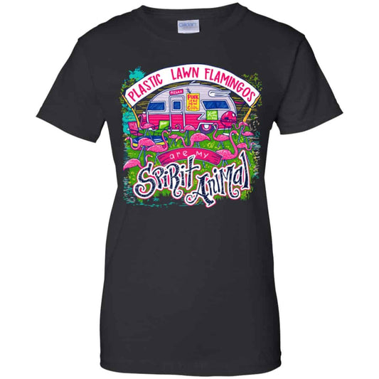 
	Plastic Lawn Flamingos Are My Spirit Animal Shirt, Hoodie, Tank