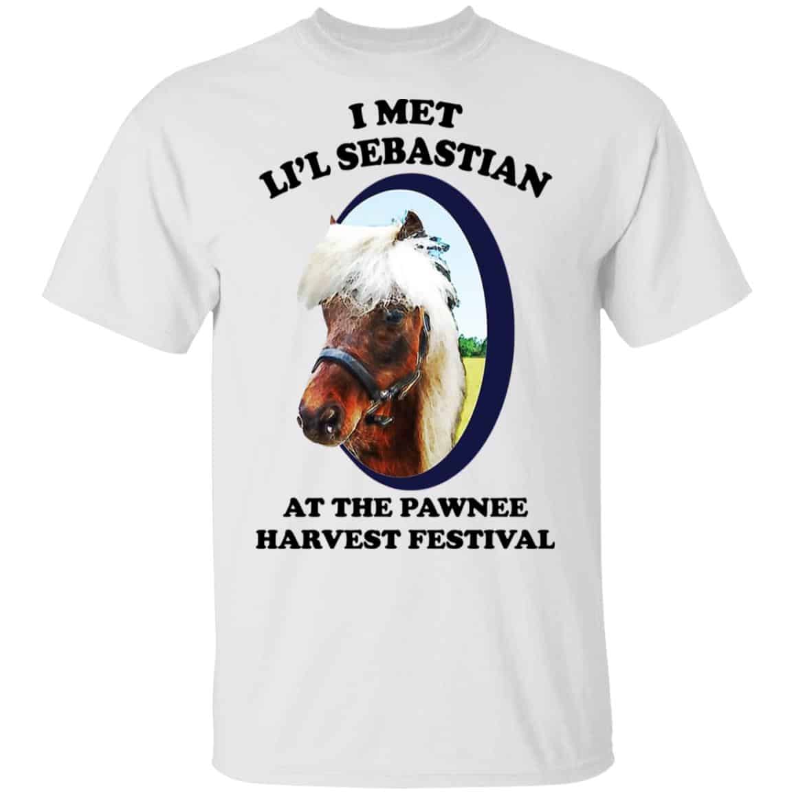 Parks and Recreation I Met Li’l Sebastian At The Pawnee Harvest Festival Shirt, Hoodie, Tank