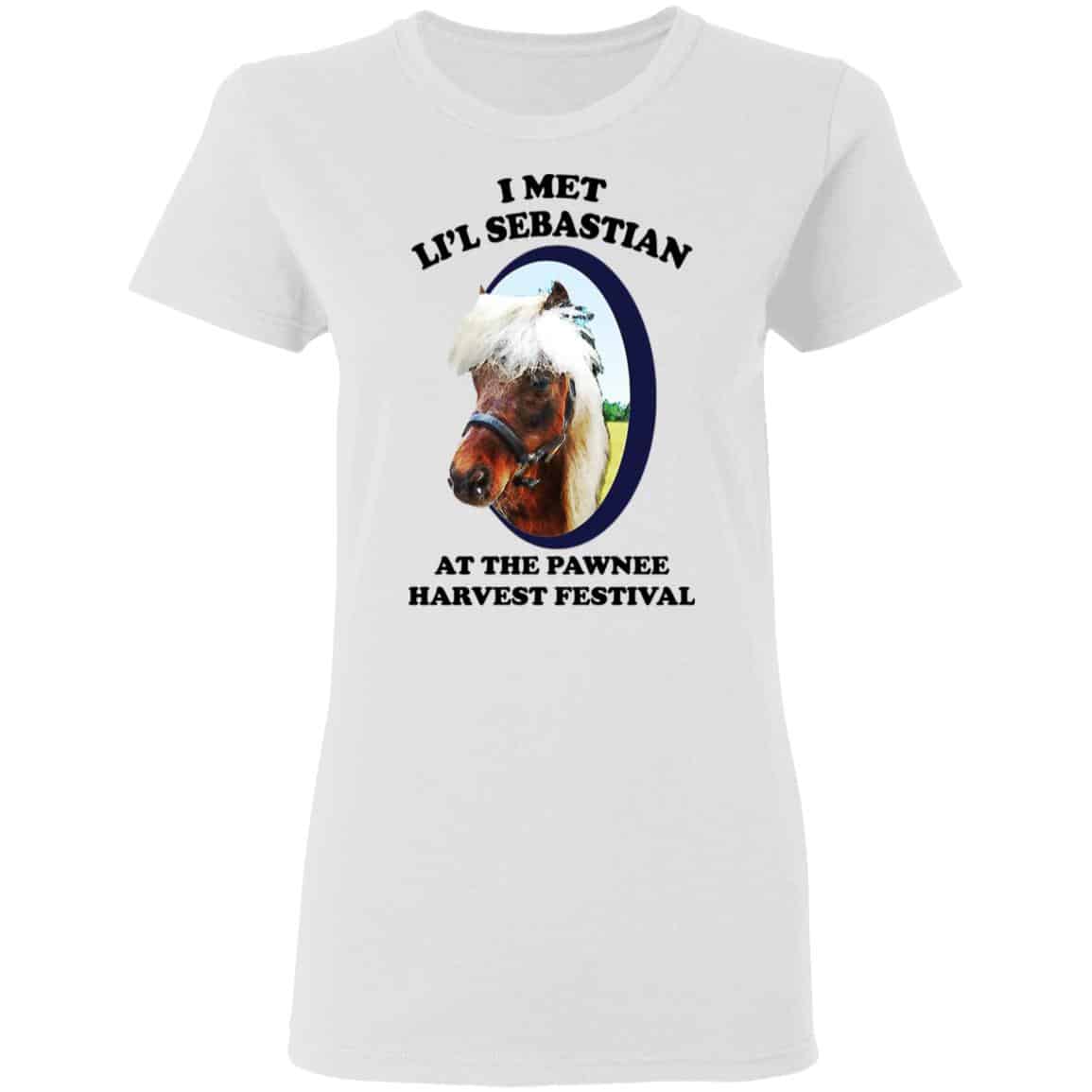 Parks and Recreation I Met Li’l Sebastian At The Pawnee Harvest Festival Shirt, Hoodie, Tank