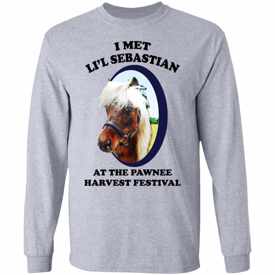 Parks and Recreation I Met Li’l Sebastian At The Pawnee Harvest Festival Shirt, Hoodie, Tank