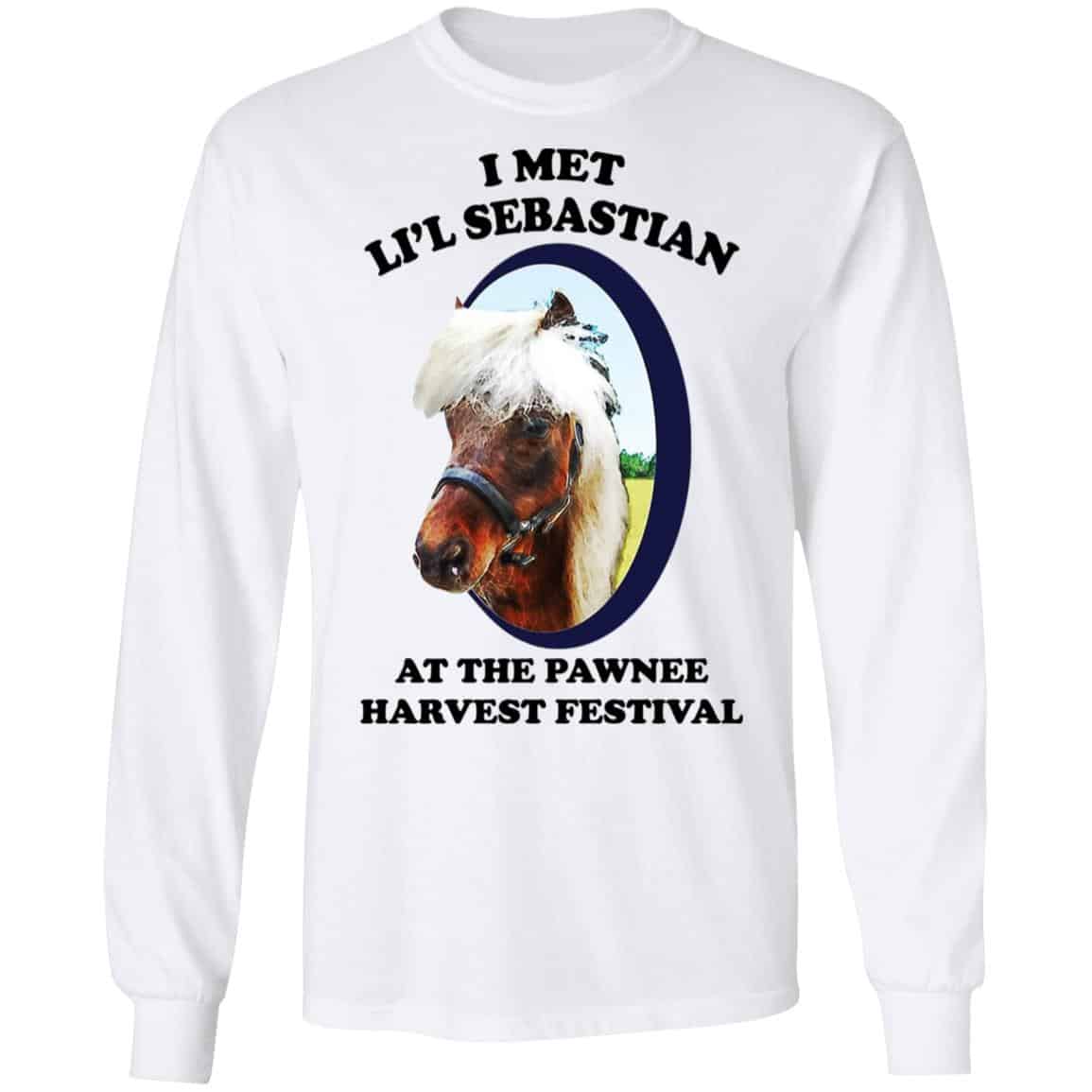 Parks and Recreation I Met Li’l Sebastian At The Pawnee Harvest Festival Shirt, Hoodie, Tank
