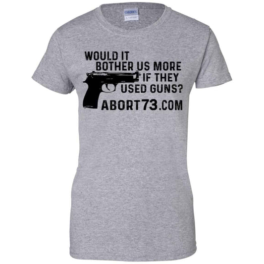 Would It Bother Us More if They Used Guns Shirt, Hoodie, Tank
