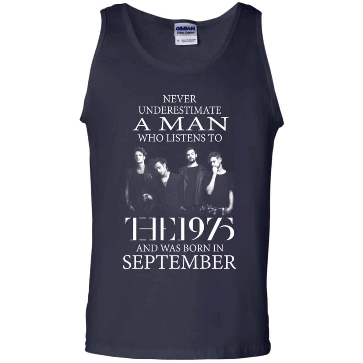 A Man Who Listens To The 1975 And Was Born In September T-Shirts, Hoodie, Tank