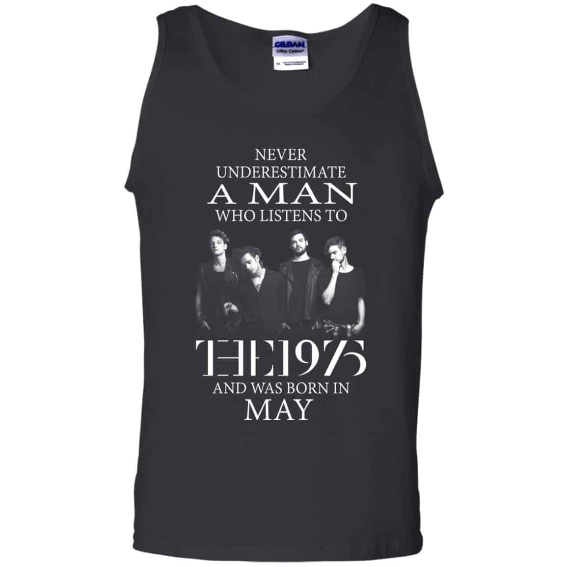 A Man Who Listens To The 1975 And Was Born In May T-Shirts, Hoodie, Tank